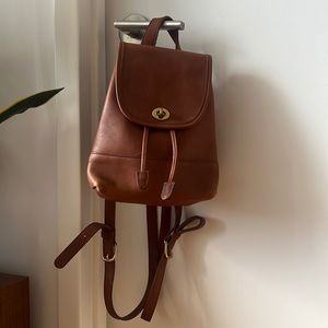 Small Coach backpack purse - style 9960
